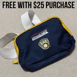 Free With $25 Purchase-Milwaukee Brewers Waist Bag/Fanny Pack-Unisex